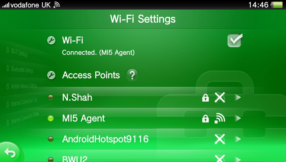 PS Vita Connecting to Android XTREME PS