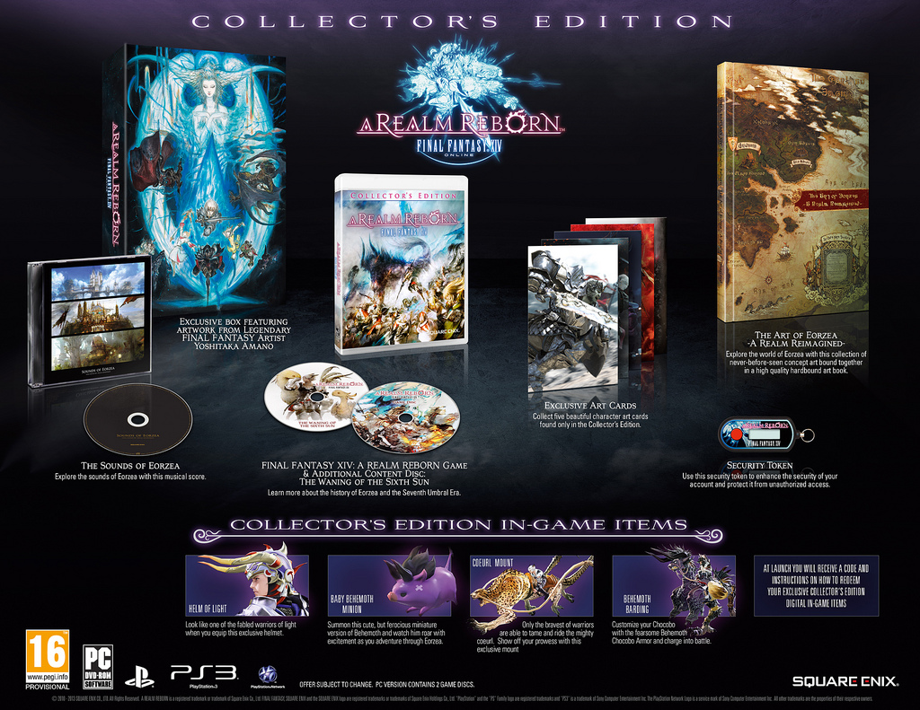 Final Fantasy XIV Collector's Edition