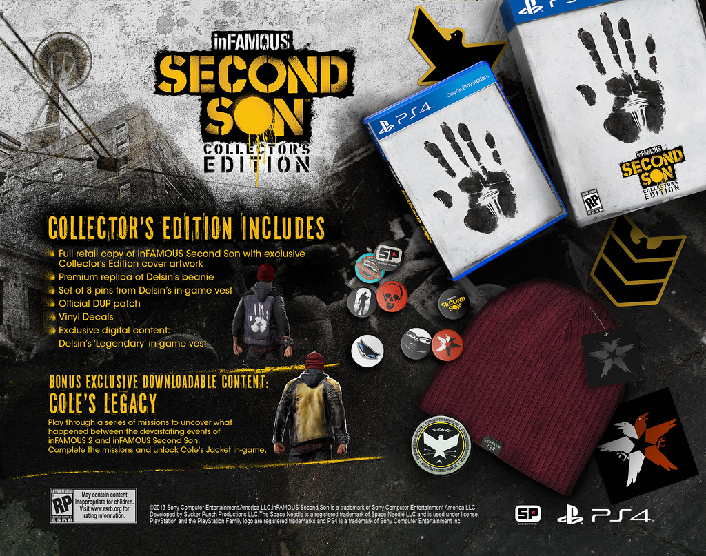 inFamous Second Son Collectors Edition