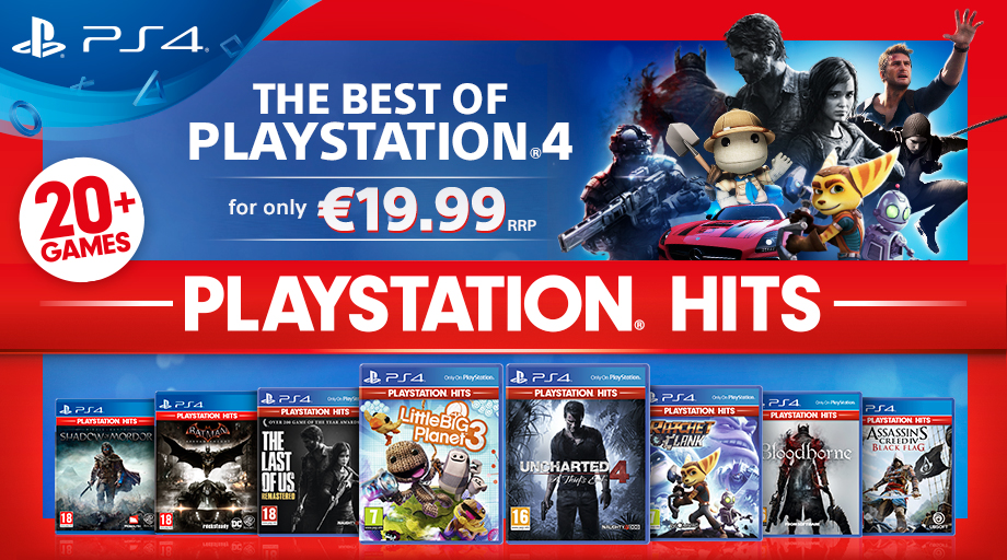Playstation cheap hits ps4
