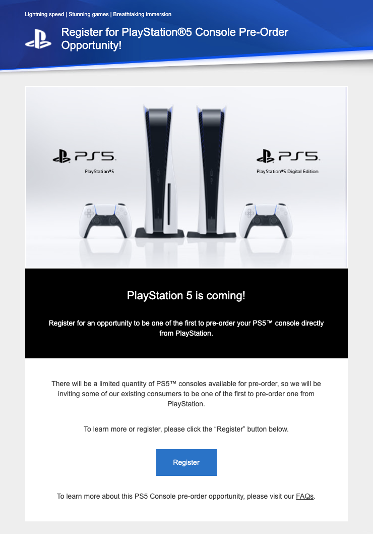 Playstation network регистрация на ps5