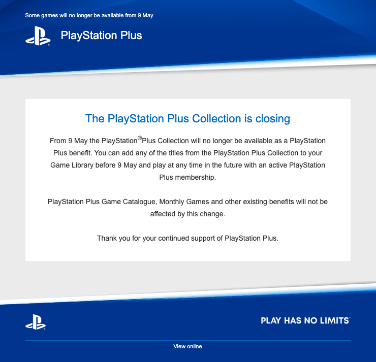 PlayStation reveals February games, closure of PS Plus Collection