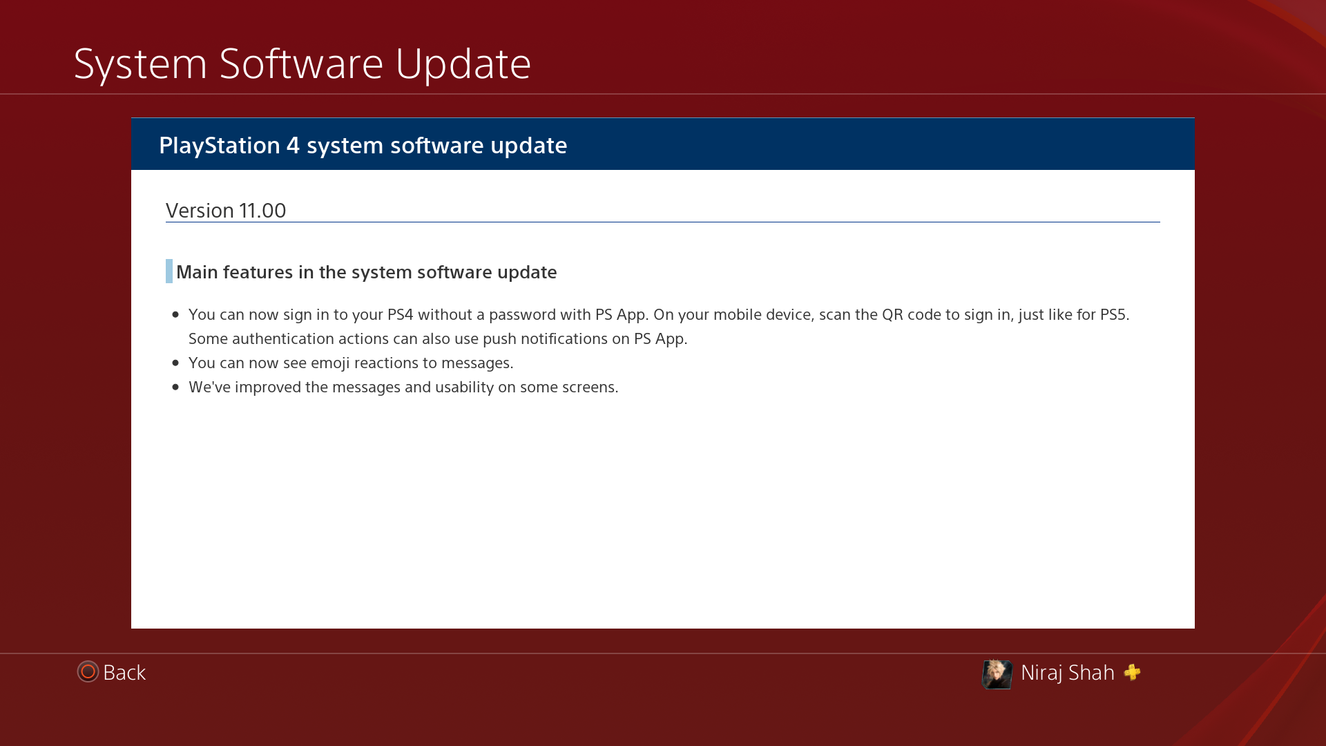 PS4 System Software Ver. 11.00 - XTREME PS