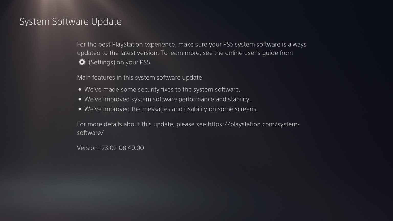 Ps5 firmware history xtreme ps