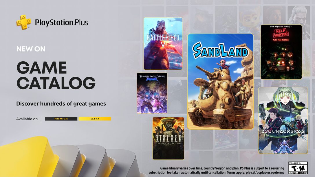 PlayStation Plus Game Catalogue Update for May 2025