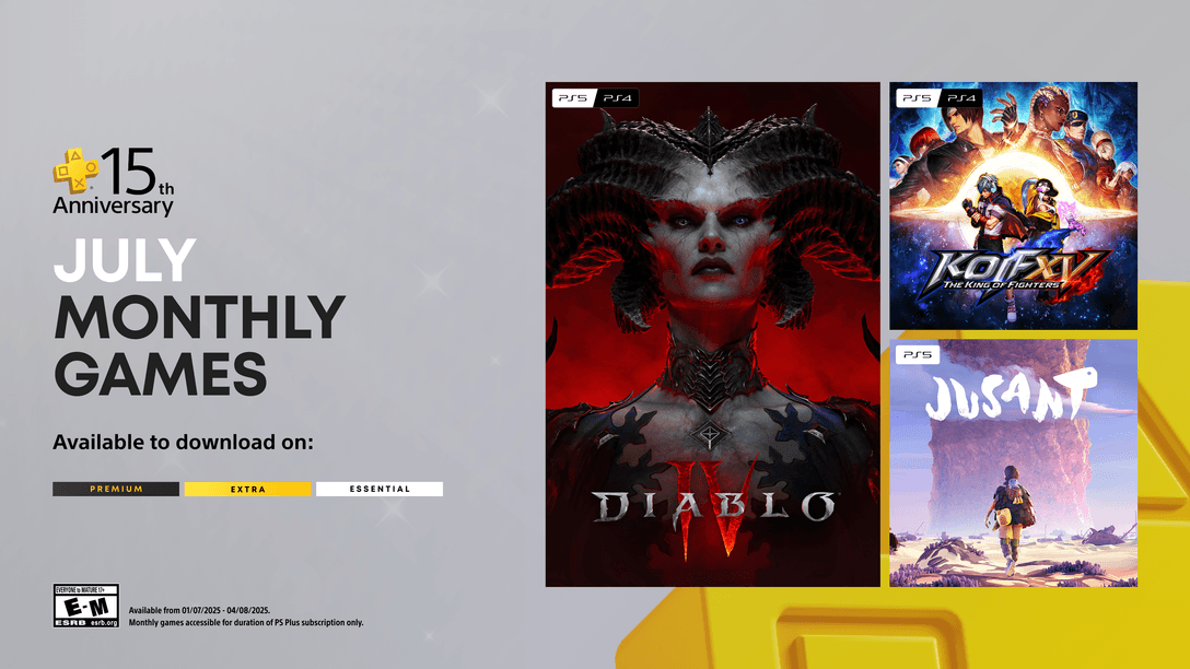 PlayStation Plus Line-up for July 2025