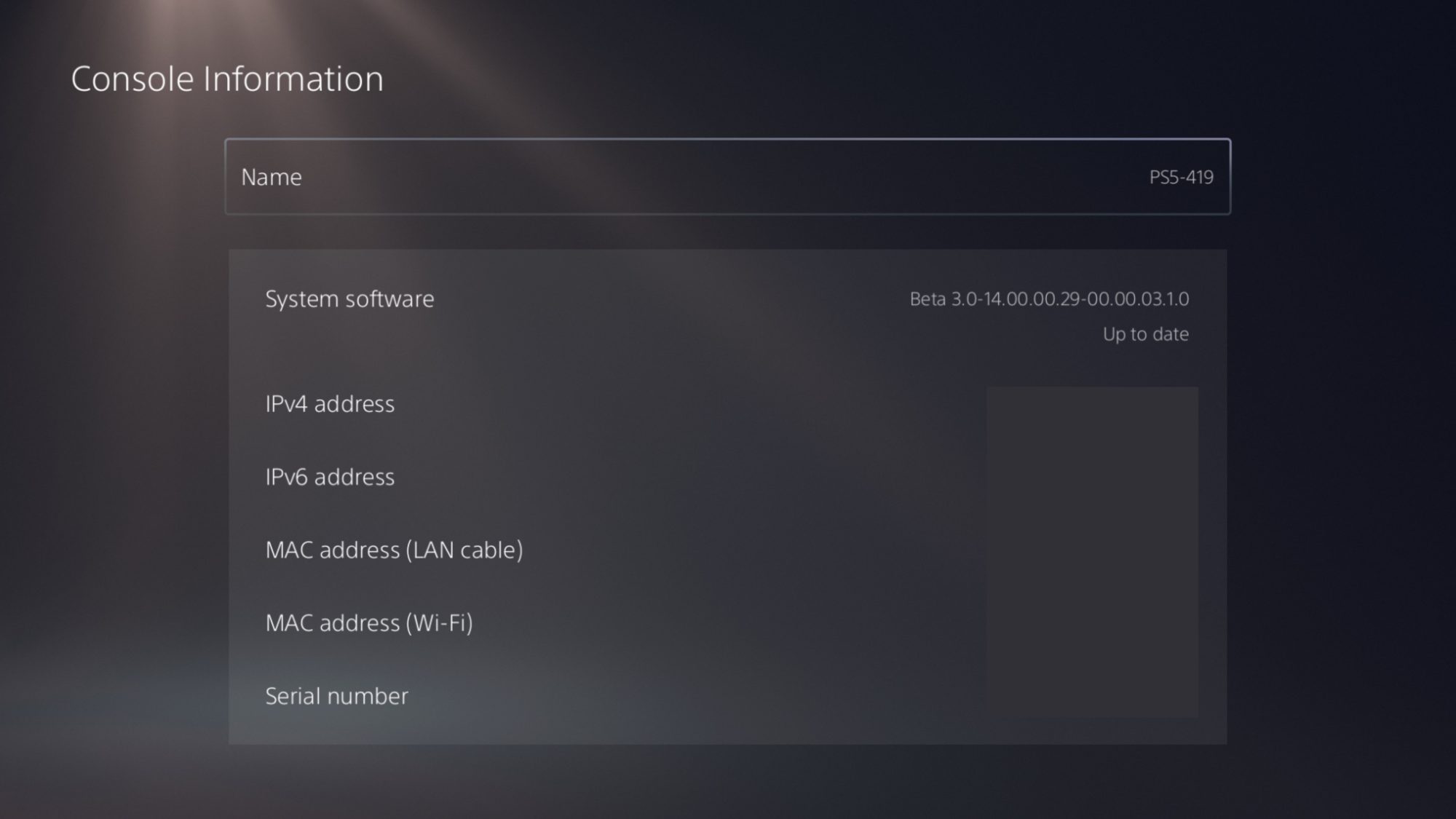 PS5 System Software v3.0-14.00.00 (Beta)