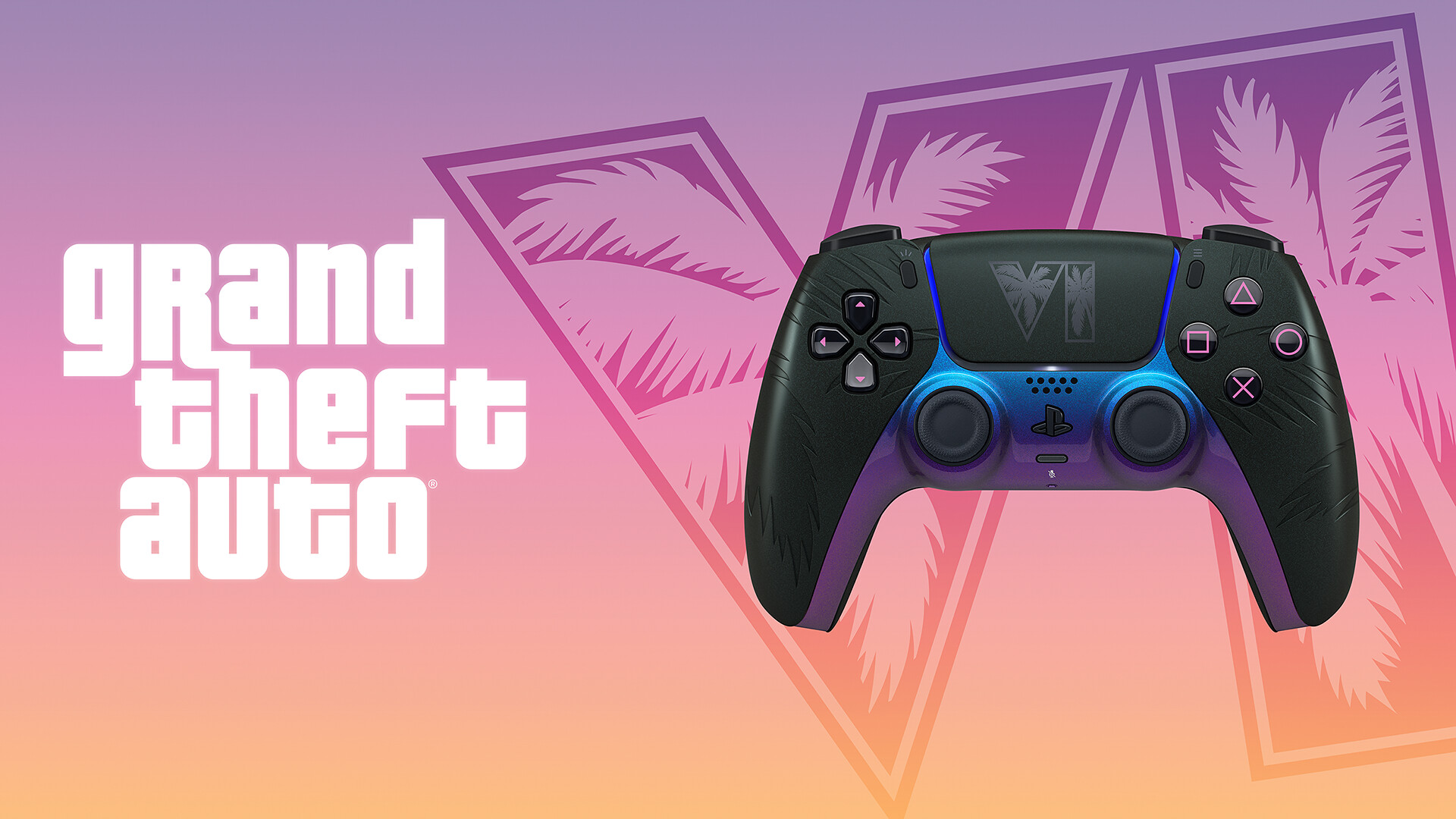 DualSense Wireless Controller – Grand Theft Auto VI Black Limited Edition