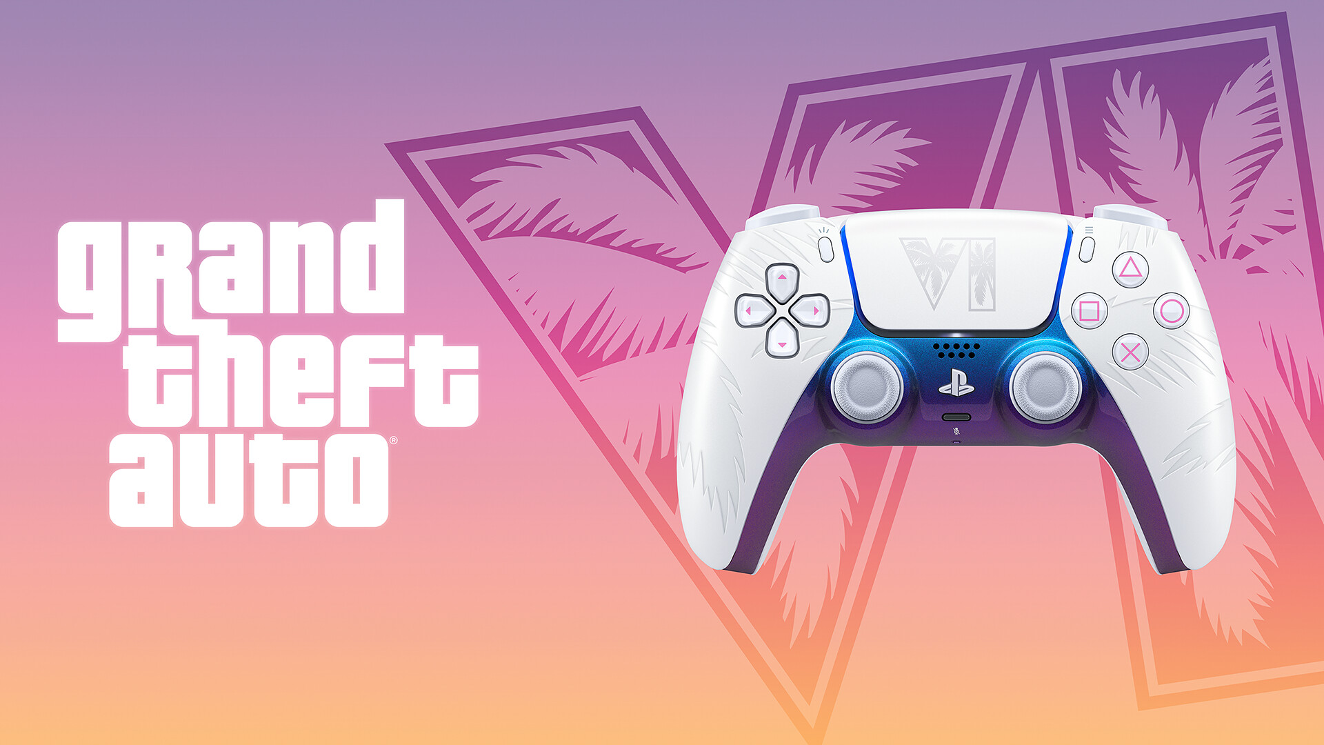 DualSense Wireless Controller – Grand Theft Auto VI White Limited Edition