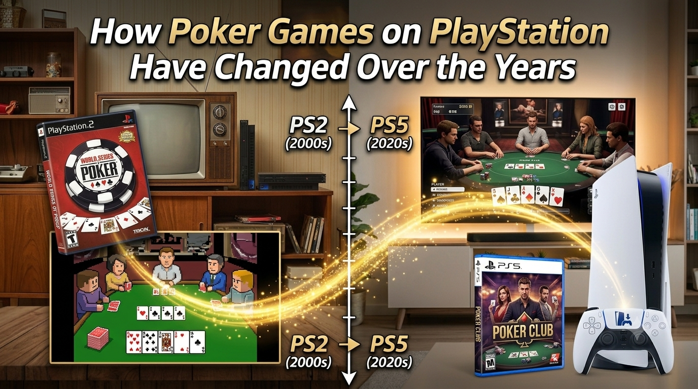 How Poker Games on PlayStation Have Changed Over the Years