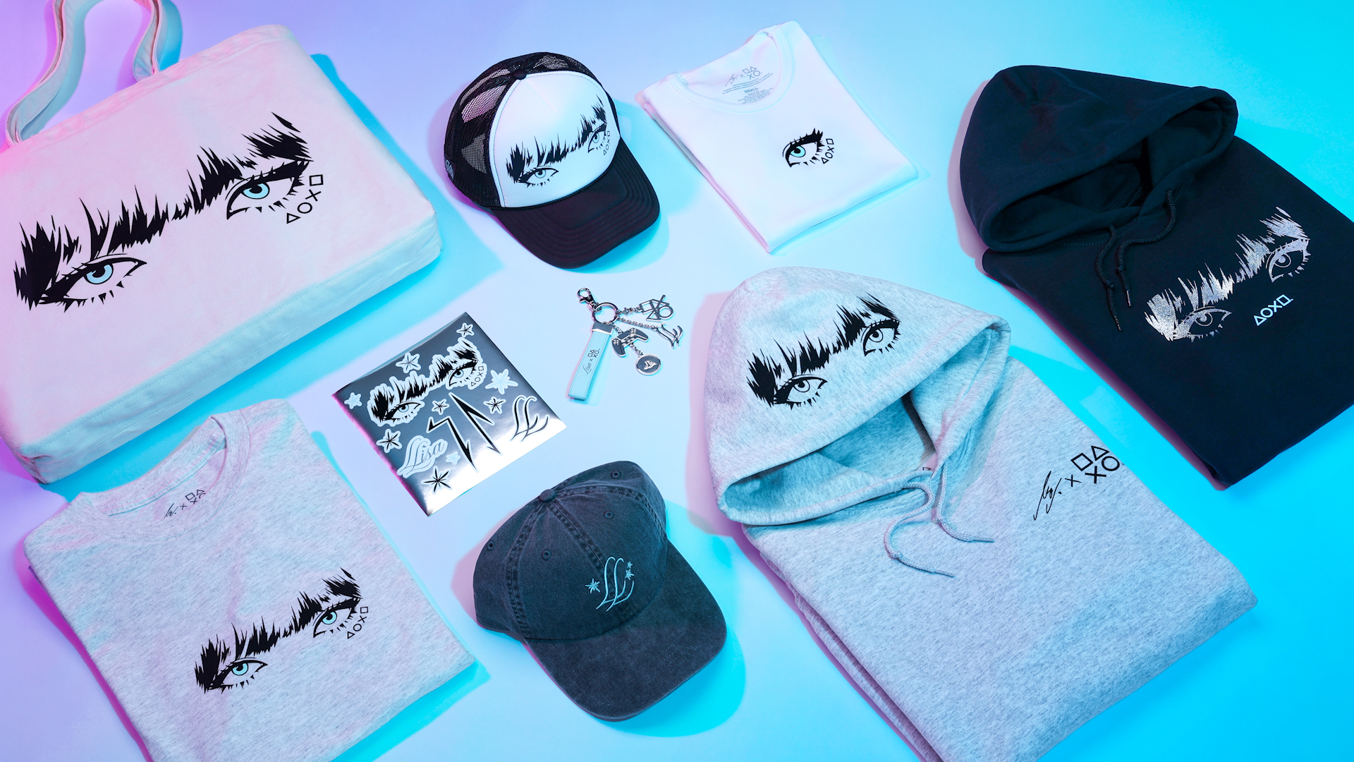 Lisa x PlayStation merchandise collection