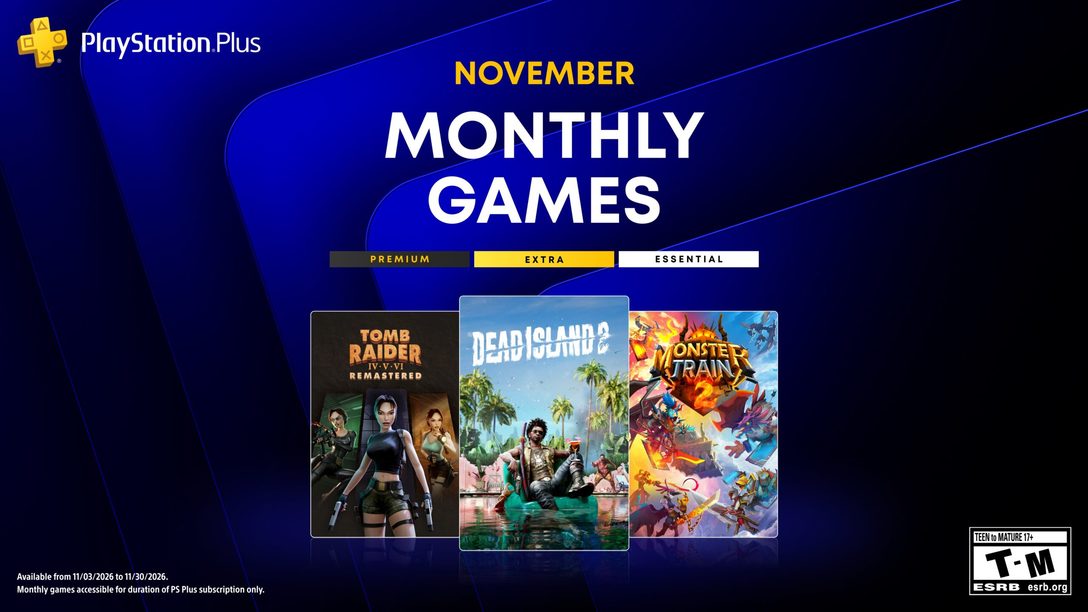 PlayStation Plus Line-up for November 2026